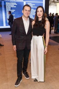 SAN FRANCISCO, CA - January 10 -  Mike Krieger and Kaitlyn Krieger attend FOG Design+Art Preview Gala 2018 on January 10th 2018 at Fort Mason Center in San Francisco, CA (Photo - Devlin Shand for Drew Altizer Photography)