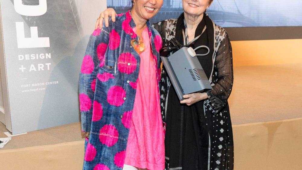 SAN FRANCISCO, CA - January 11 -  Christina Kim and Alice Waters attend Innovators Luncheon - FOG Design+Art on January 11th 2018 at Fort Mason Center in San Francisco, CA (Photo - Drew Altizer)