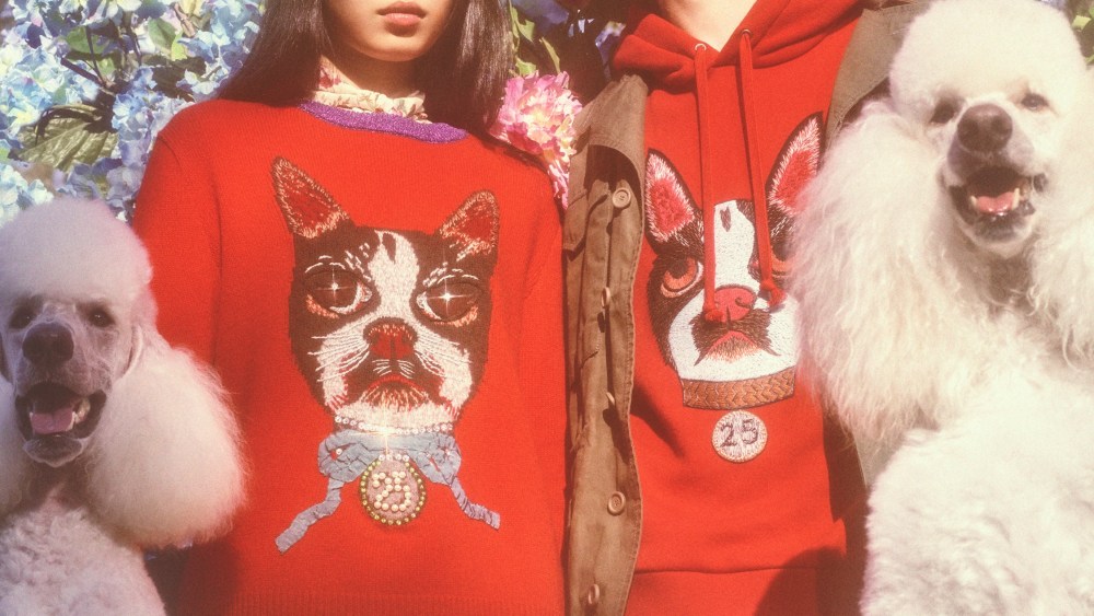 Gucci's capsule collection celebrating the Chinese New Year.