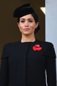 Meghan in Givenchy during National Service of Remembrance