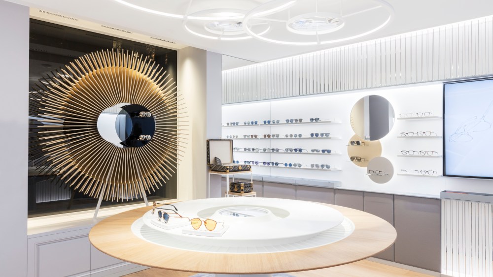 The new Dior eyewear store.