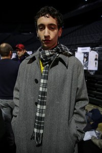 Backstage at AMI Alexandre Mattiussi Men's Fall 2018