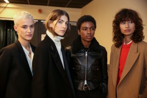 Backstage at AMI Alexandre Mattiussi Men's Fall 2018