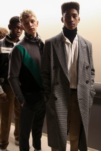 Backstage at AMI Alexandre Mattiussi Men's Fall 2018