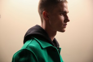 Backstage at AMI Alexandre Mattiussi Men's Fall 2018