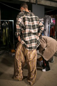 Backstage at Astrid Andersen Men's Fall 2018