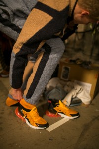 Backstage at Astrid Andersen Men's Fall 2018