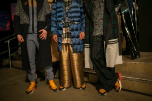 Backstage at Astrid Andersen Men's Fall 2018