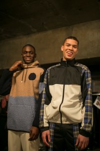 Backstage at Astrid Andersen Men's Fall 2018