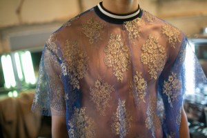 Backstage at Astrid Andersen Men's Fall 2018