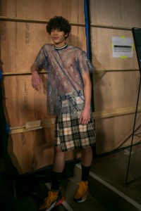 Backstage at Astrid Andersen Men's Fall 2018
