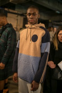 Backstage at Astrid Andersen Men's Fall 2018