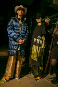 Backstage at Astrid Andersen Men's Fall 2018