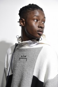 Backstage at A-Cold-Wall Men's Fall 2018
