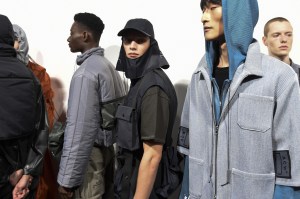 Backstage at A-Cold-Wall Men's Fall 2018