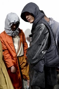 Backstage at A-Cold-Wall Men's Fall 2018