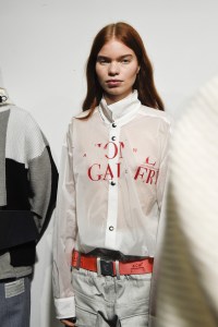 Backstage at A-Cold-Wall Men's Fall 2018