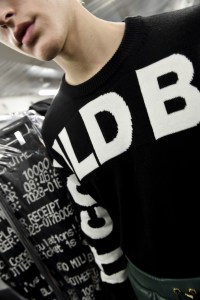 Backstage at Blood Brother Men's Fall 2018