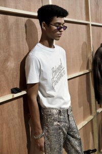 Backstage at Blood Brother Men's Fall 2018