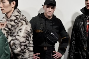Backstage at Blood Brother Men's Fall 2018