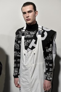 Backstage at Blood Brother Men's Fall 2018