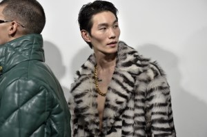 Backstage at Blood Brother Men's Fall 2018