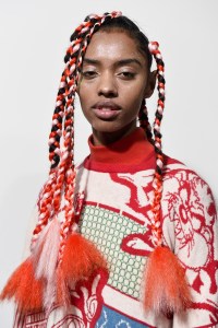 Backstage at Bobby Abley Men's Fall 2018