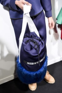 Backstage at Bobby Abley Men's Fall 2018