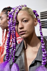 Backstage at Bobby Abley Men's Fall 2018