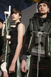 Backstage Craig Green Men's Fall 2018