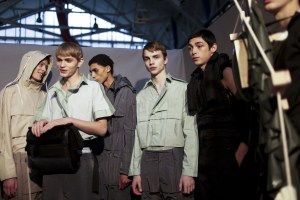 Backstage Craig Green Men's Fall 2018