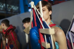 Backstage Craig Green Men's Fall 2018