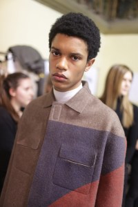 Backstage at OAMC Men's Fall 2018