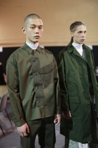 Backstage at OAMC Men's Fall 2018