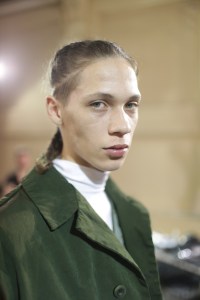Backstage at OAMC Men's Fall 2018