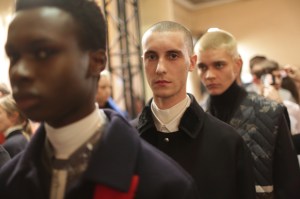Backstage at OAMC Men's Fall 2018