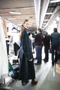 Backstage at Paul Smith Men's Fall 2018