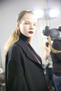 Backstage at Paul Smith Men's Fall 2018
