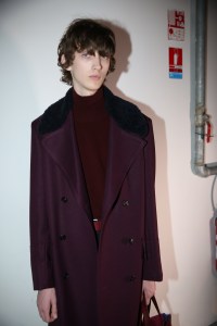 Backstage at Paul Smith Men's Fall 2018