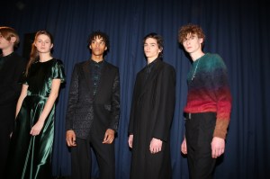 Backstage at Paul Smith Men's Fall 2018