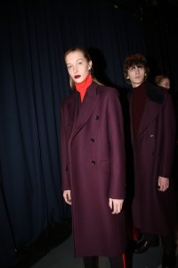 Backstage at Paul Smith Men's Fall 2018