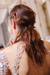 Backstage at Zuhair Murad Coutuer Spring 2018