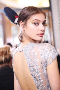 Backstage at Zuhair Murad Coutuer Spring 2018