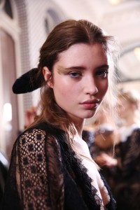 Backstage at Zuhair Murad Coutuer Spring 2018