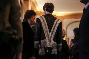 Backstage at Balmain Homme Men's Fall 2018
