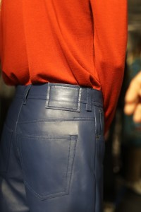 Backstage at Acne Studios Men's Fall 2018