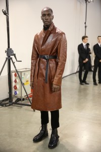 Backstage at Cerrutti 1881 Men's Fall 2018