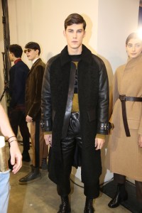Backstage at Cerrutti 1881 Men's Fall 2018