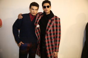 Backstage at Cerrutti 1881 Men's Fall 2018