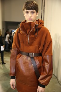 Backstage at Cerrutti 1881 Men's Fall 2018